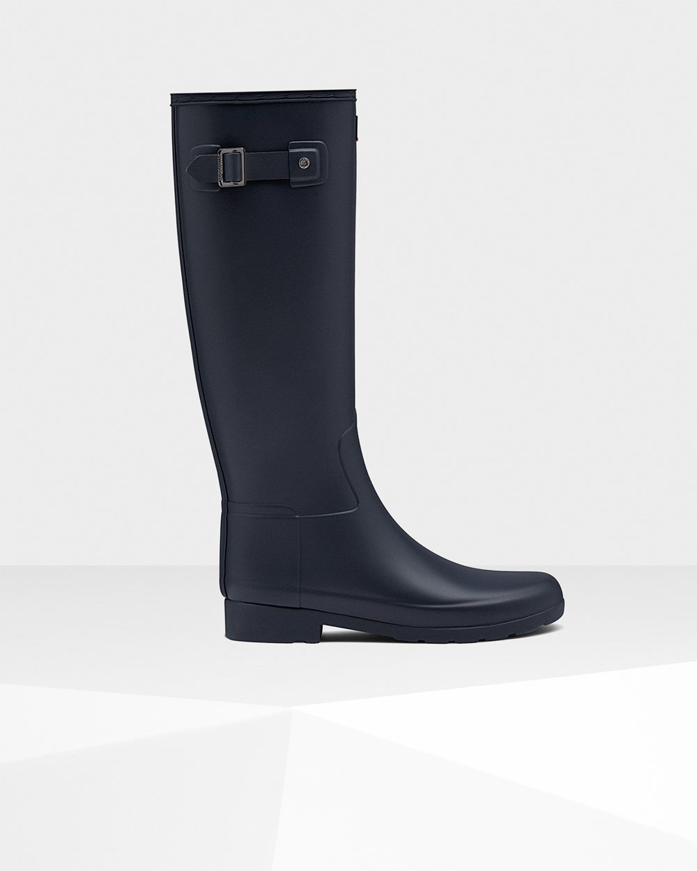 Galochas Altas Hunter Feminina Azul Marinho - Refined Slim Fit - 68MLAHIYB